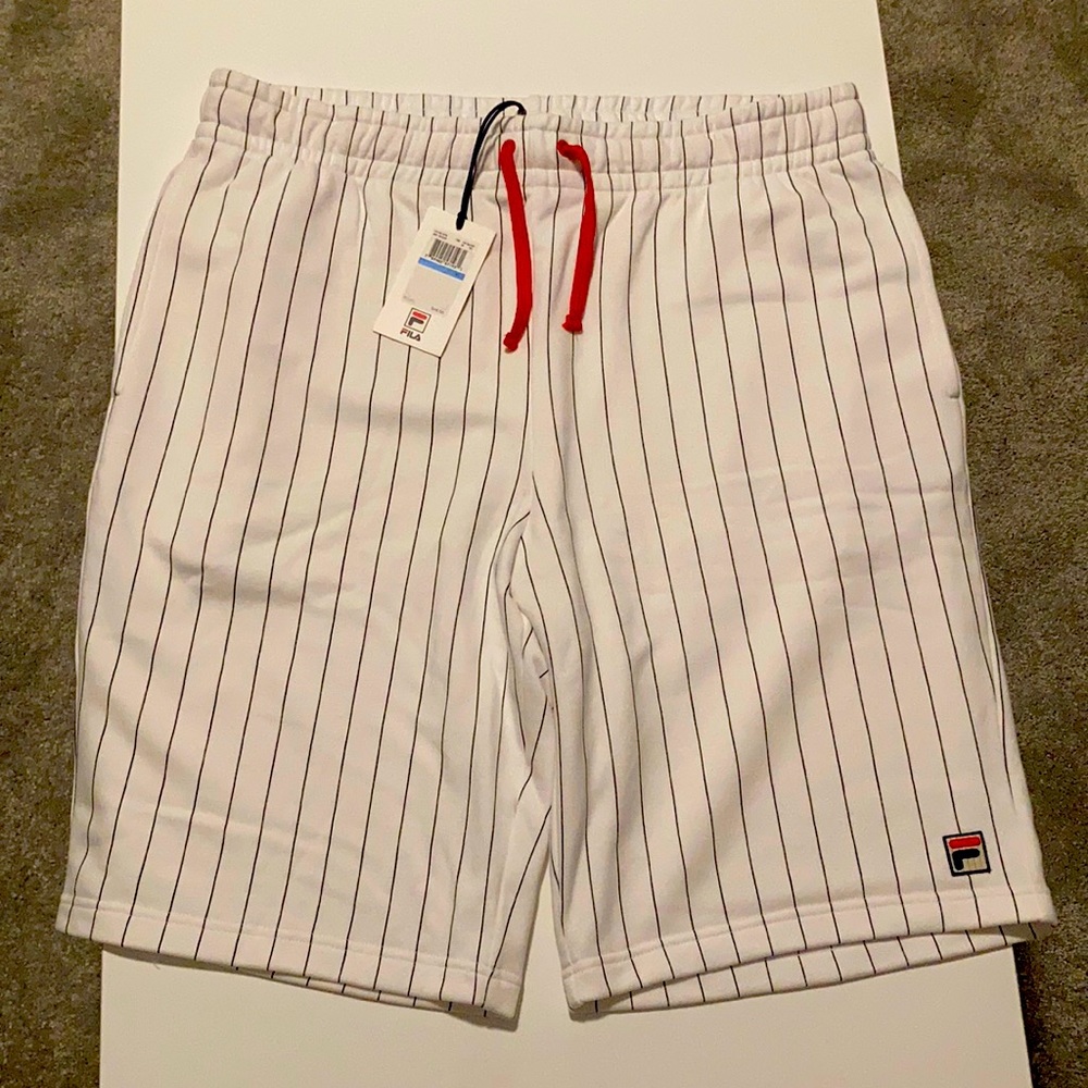 FILA COTTON PINSTRIPE SHORT